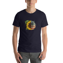 Load image into Gallery viewer, sunflower american flag pattern