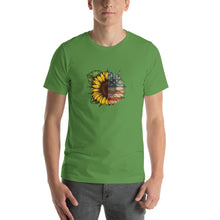 Load image into Gallery viewer, sunflower american flag pattern