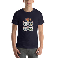 Load image into Gallery viewer, Hiss Funny Cats Kittens Rock Rockin Pun