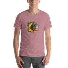 Load image into Gallery viewer, sunflower american flag pattern
